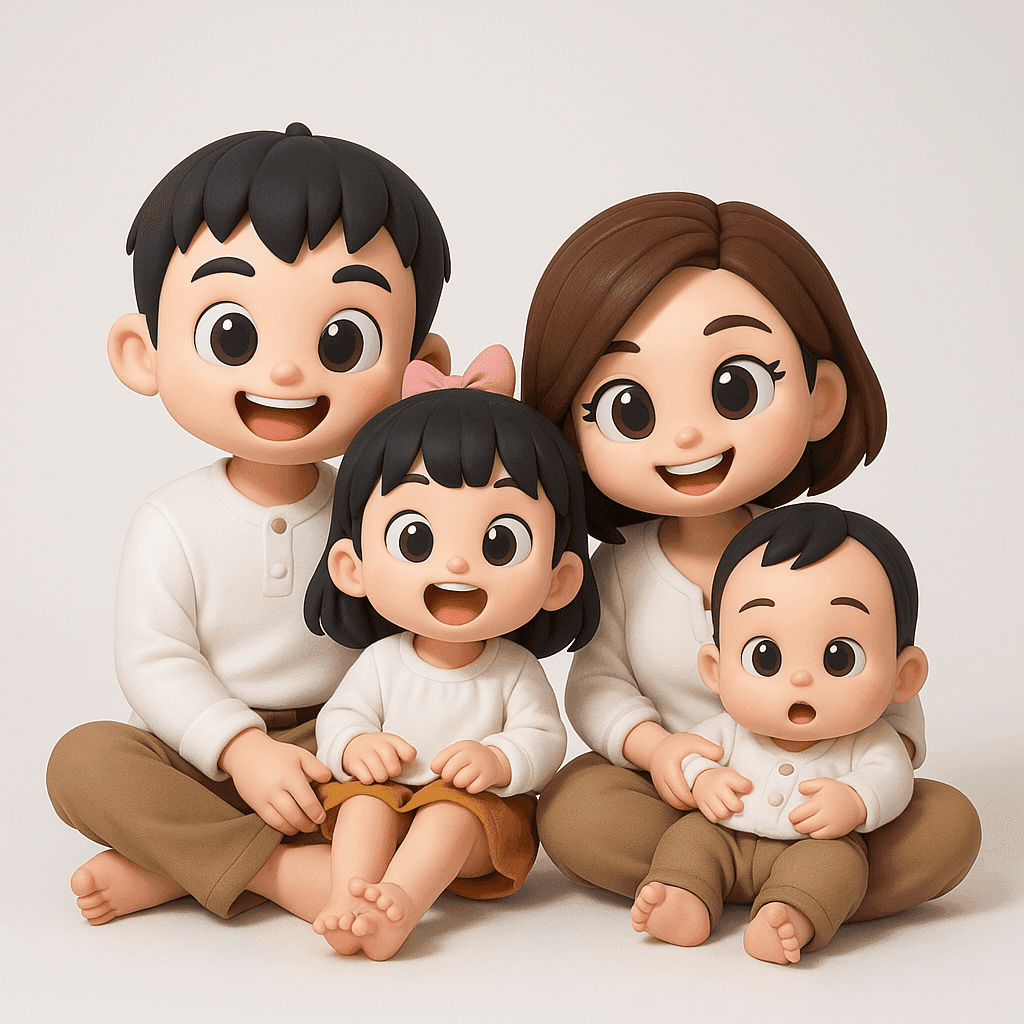 Photo to 3D Q-version Style