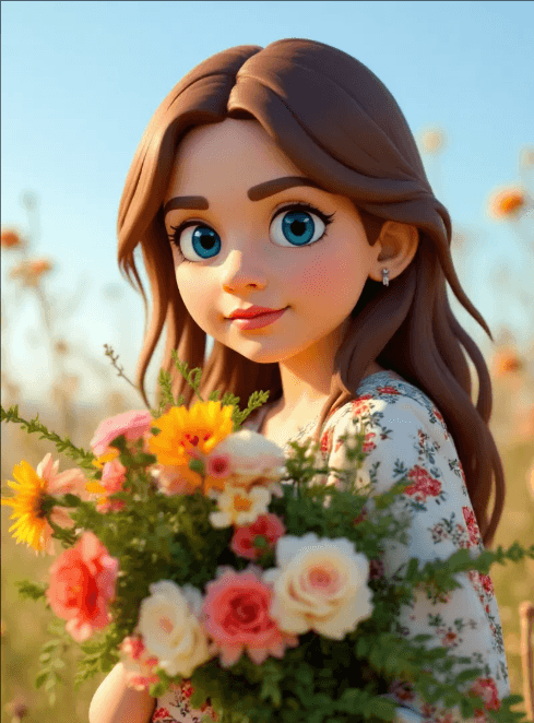 Low Poly Art style example