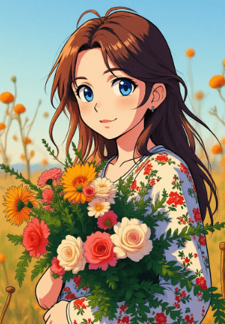 Ghibli Style style example