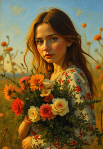 Oil Painting Style style example